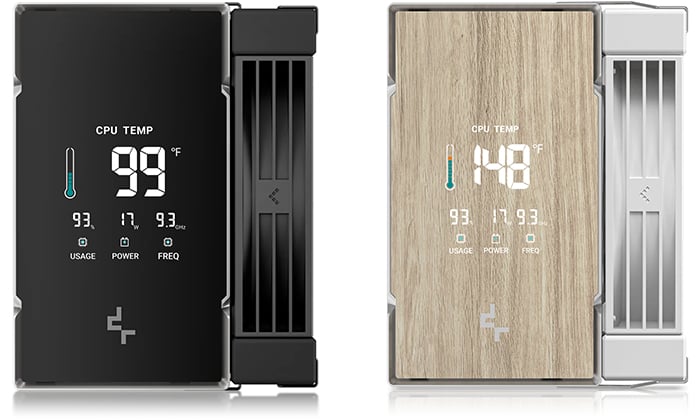 トップカバーにデジタルディスプレイを搭載