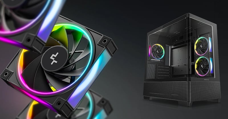 アドレサブルRGBファンを3基標準搭載