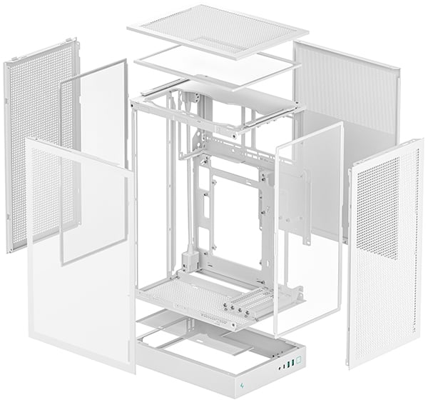 組み立てしやすい分解機能