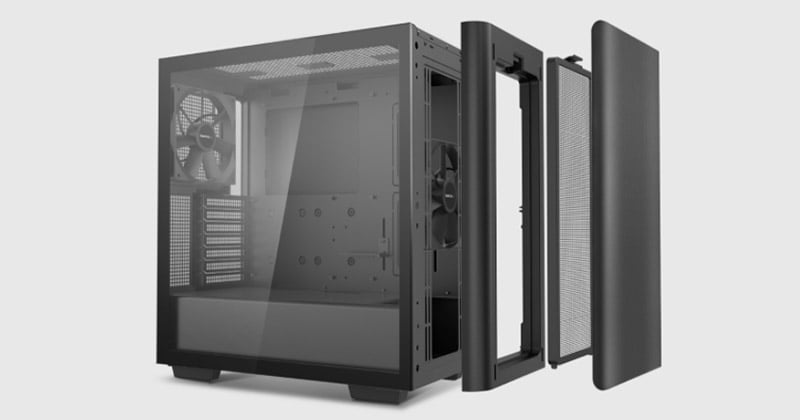 Deepcool CK500 ミドルタワーPCケース 強化ガラス E-ATX対応 R-CK500