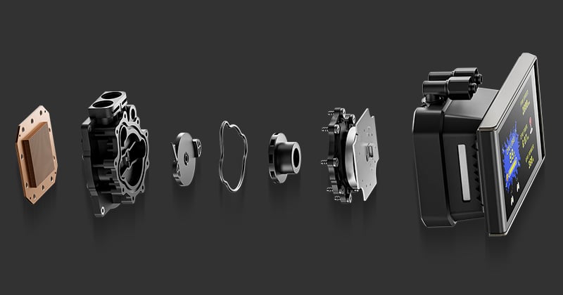 PWM対応の第6世代ウォーターポンプを採用