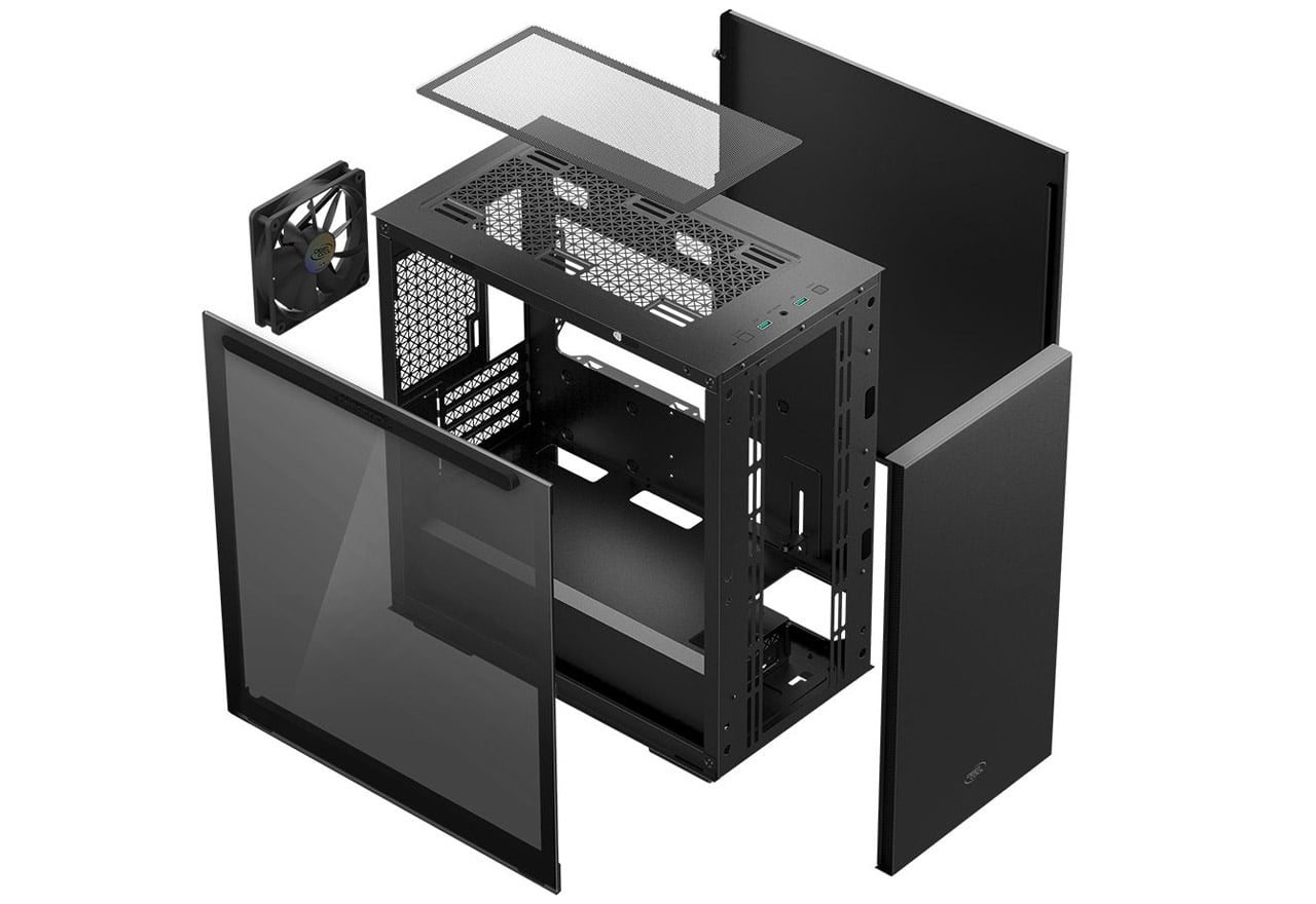 DEEPCOOL MACUBE 110 BK レシート付き