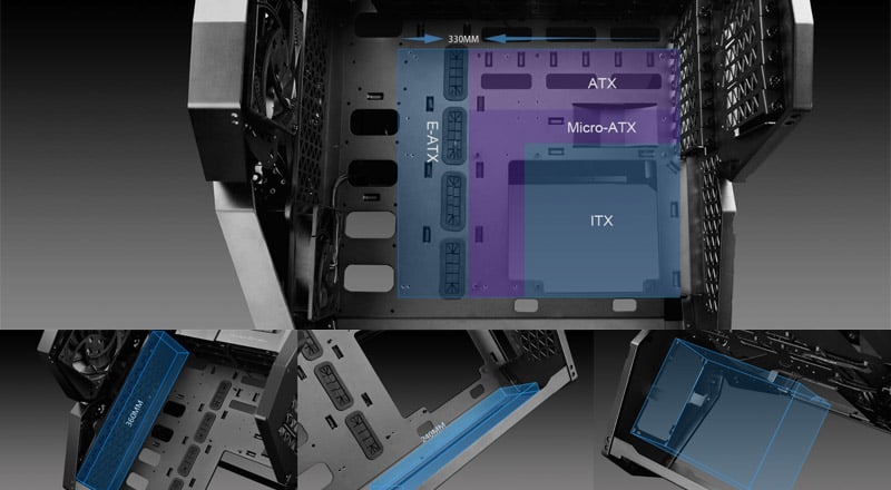 E-ATXマザーボードに対応