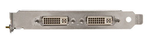 2系統のDVI-Iコネクタを標準搭載