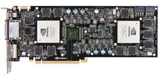 NVIDIA GeForce GTX 590を2基搭載