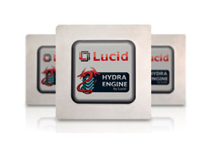 メインボードにLucid Hydra 200チップを3基搭載