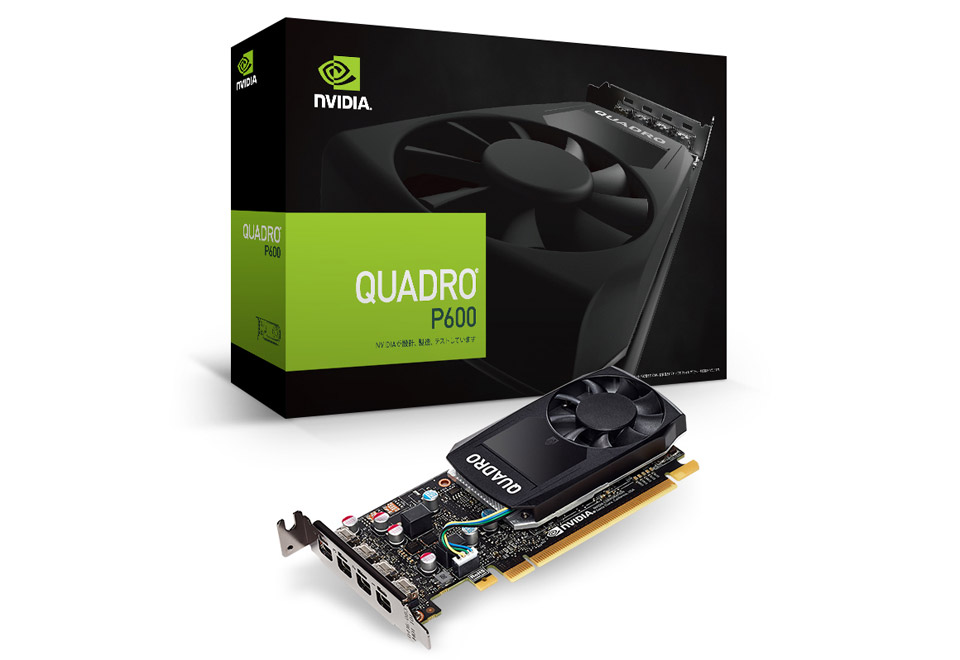 NVIDIA Quadro P600 | ELSA NVIDIA RTX/Quadroシリーズ | 株式会社アスク