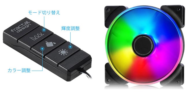 アドレサブルRGB LEDデバイスに対応したRGBコントローラー