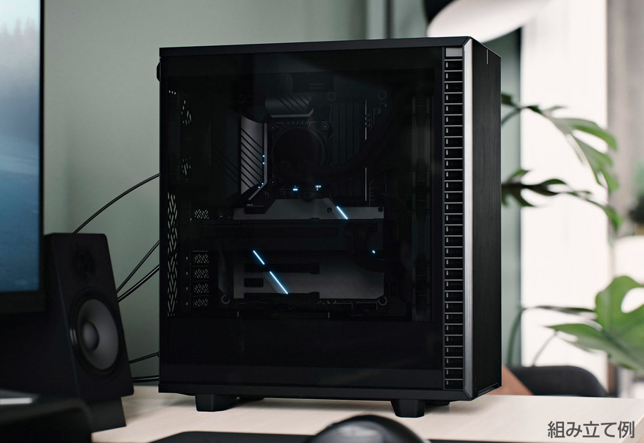 Define 7 Compact TG | Fractal Design ミドルタワー型PCケース | 株式