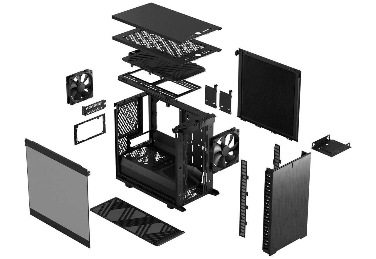 PC/タブレット PCパーツ Define 7 Nano TG | Fractal Design ミニタワー型PCケース | 株式会社 