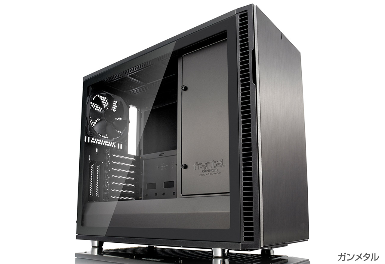 Define R6 Usb C Tgシリーズ Fractal Design ミドルタワー型pcケース 株式会社アスク