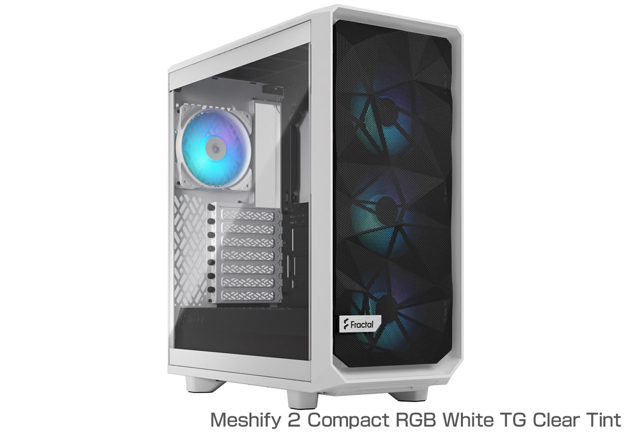 Meshify 2 Compact RGB TG | Fractal Design ミドルタワー型PCケース 