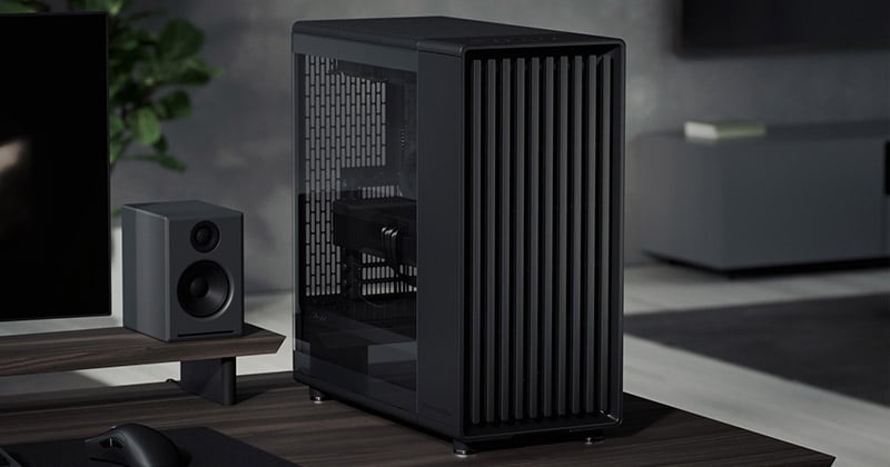 木材を使ったフルブラックデザイン