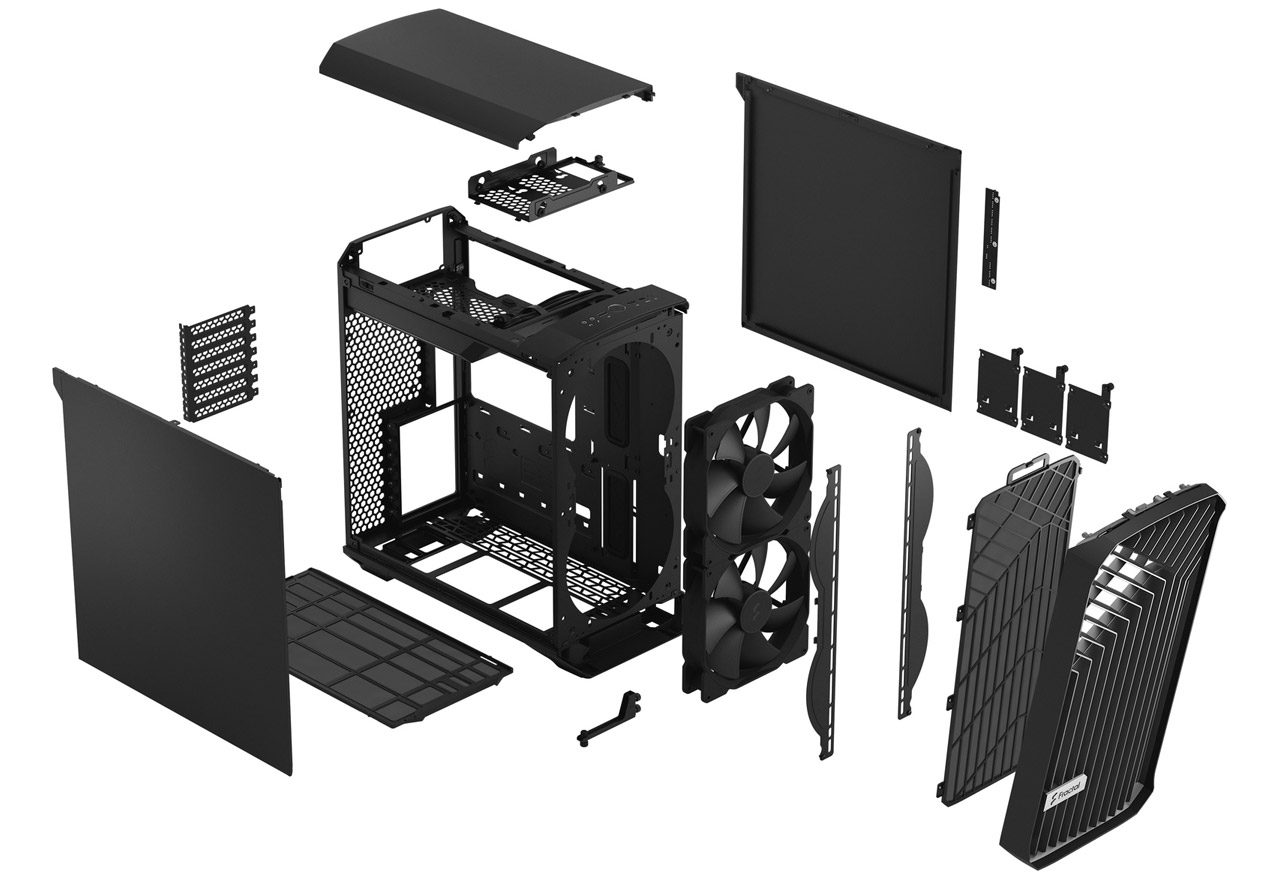 Torrent Compact Solid | Fractal Design ミドルタワー型PCケース