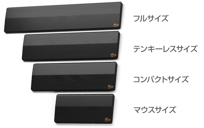 キーボードとマウスに合わせた4製品をラインナップ