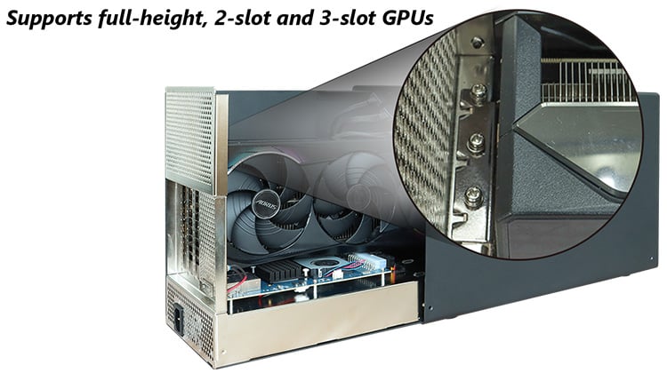 大型グラフィックボードに対応