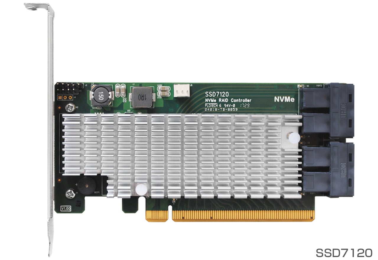 SSD7100シリーズ | HighPoint RAIDカード | 株式会社アスク