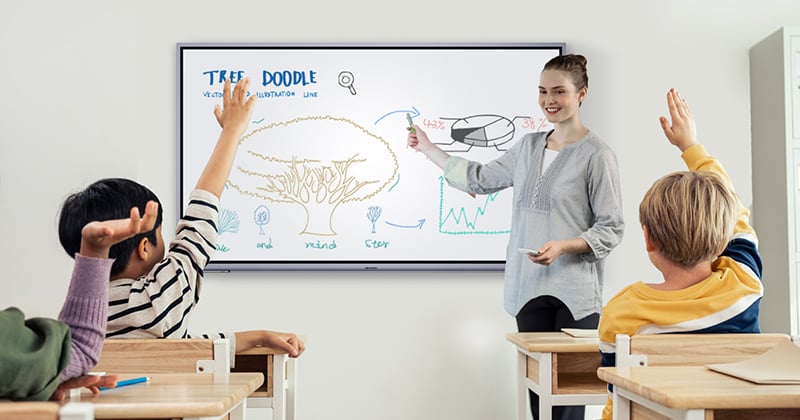 直感的なタッチ操作と書き込み機能