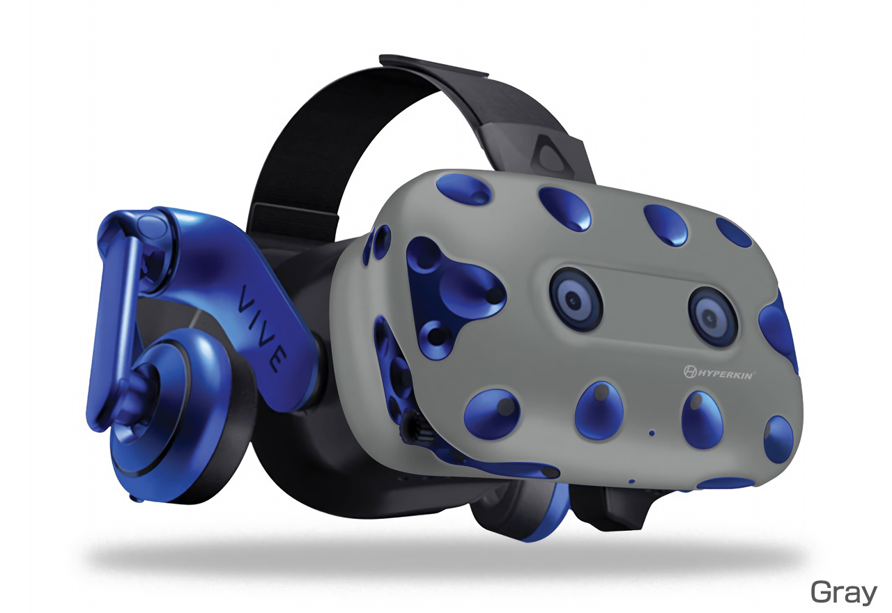 GelShell Headset Silicone Skin for HTC VIVE Pro | Hyperkin VR機器用シリコン保護ケース |  株式会社アスク