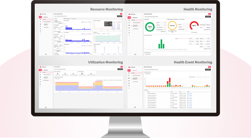 モニタリング可視化ダッシュボード