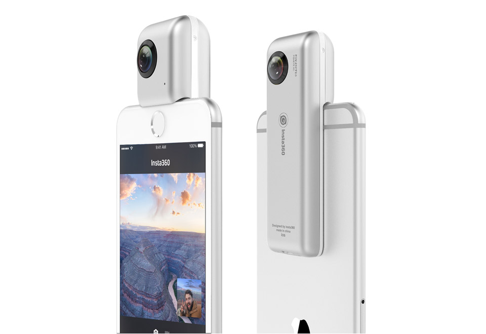 全天球カメラ 360度カメラ insta360 nano-