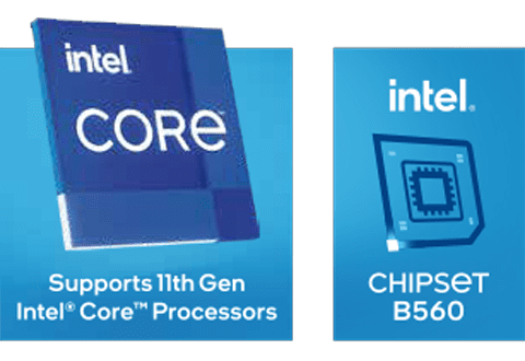 Intel B560チップセットを搭載