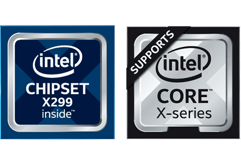 Intel X299チップセットを搭載