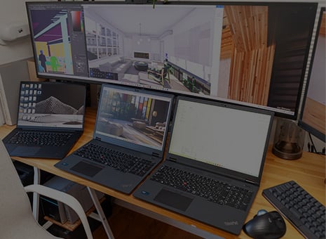 建築ビジュアル作成に最適なLenovoワークステーション