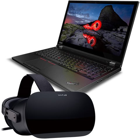 VR-2 Pro/VR-2推奨 モバイルモデル「ThinkPad P53」