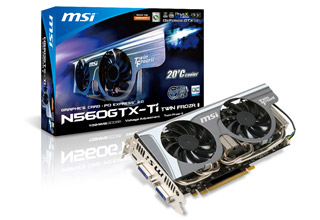 N560GTX-Ti Twin Frozr II OC V2 | MSI グラフィックボード GeForce