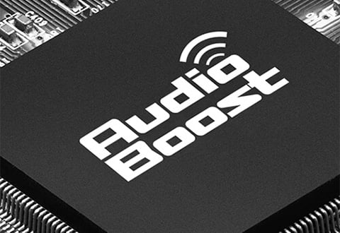 スタジオ品質のサウンドを提供する「Audio Boost」
