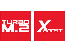 Turbo M.2スロットを装備