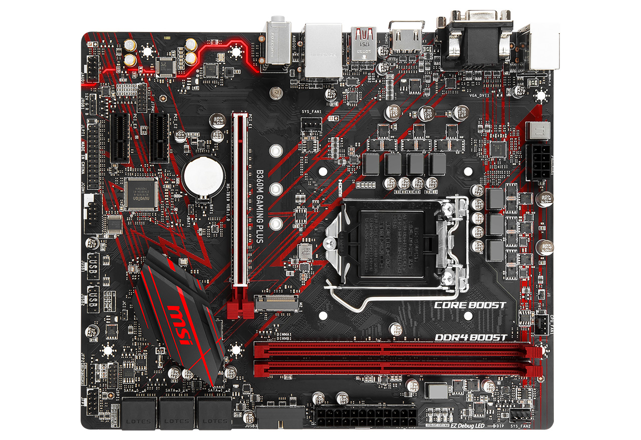 B360M Gaming Plus 動作品 M-ATX