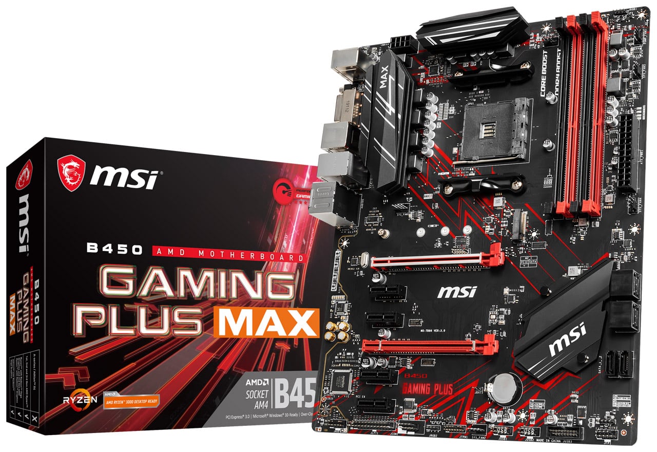 B450 GAMING PLUS MAX | MSI マザーボード AMD B450チップセット ...