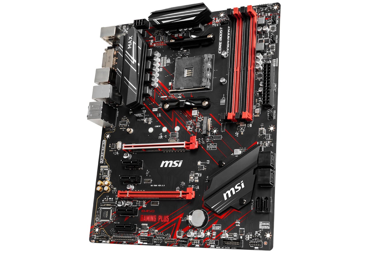 B450 GAMING PLUS MAX | MSI マザーボード AMD B450チップセット ...