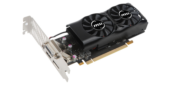 GTX 1050 TI 4GT LP MSI PCI-Express 3.0 x