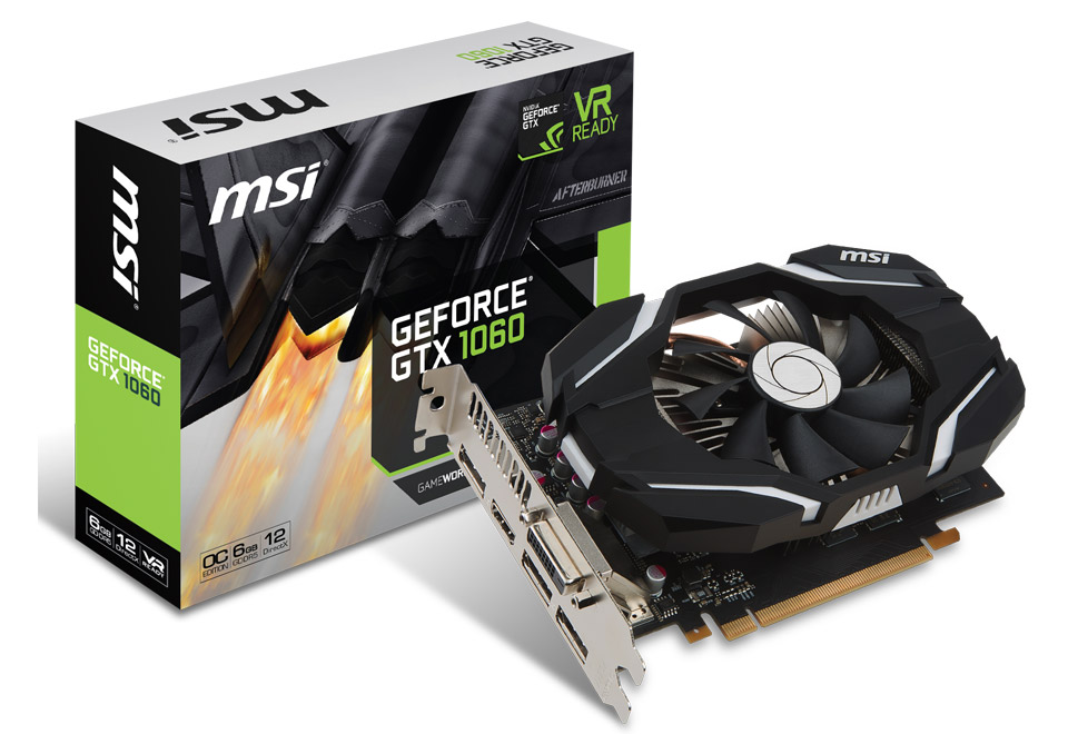 GeForce GTX 1060 6G OC | MSI グラフィックボード GeForce GTX 1060 ...