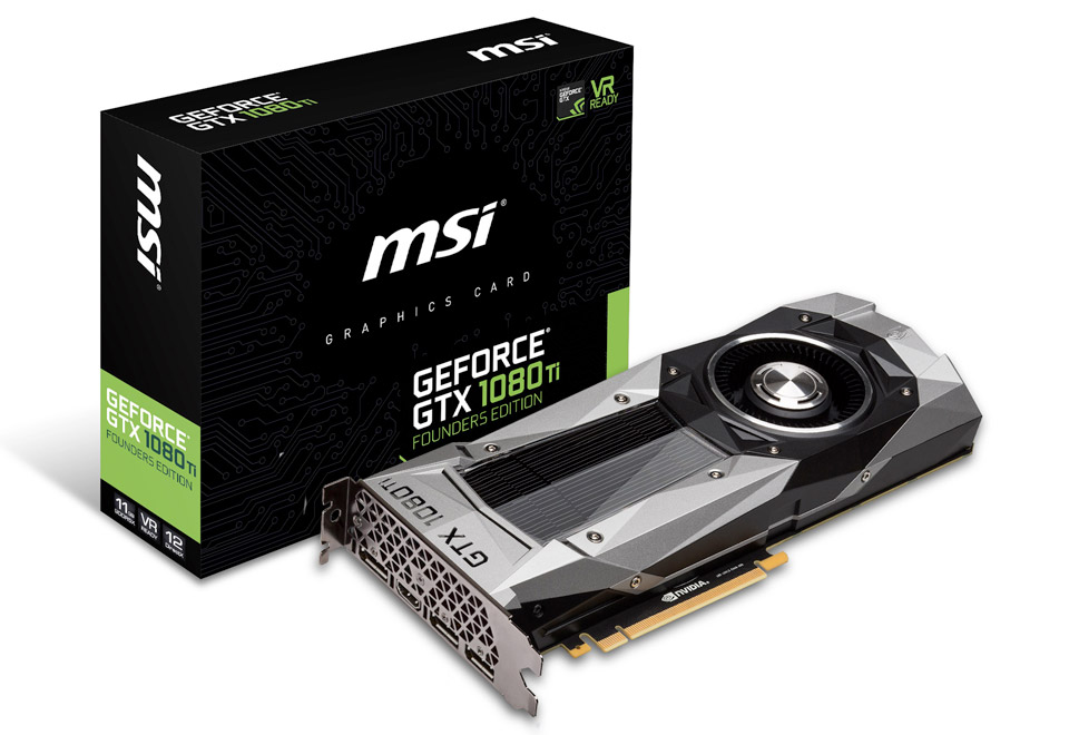 GeForce GTX 1080 Ti Founders Edition | MSI グラフィックボード ...