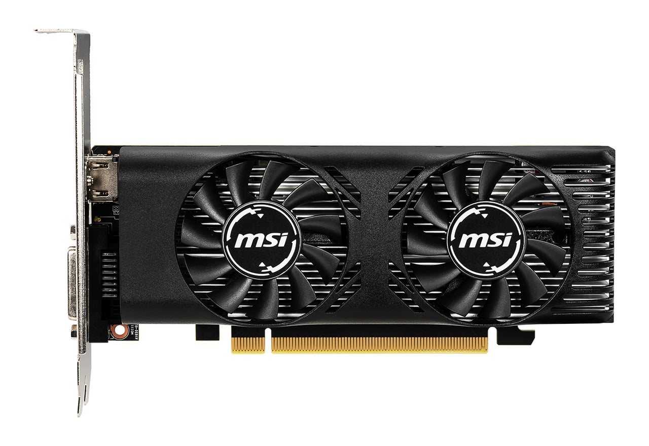 GeForce GTX 1650 4GT LP | MSI グラフィックボード GeForce GTX 1650 ...