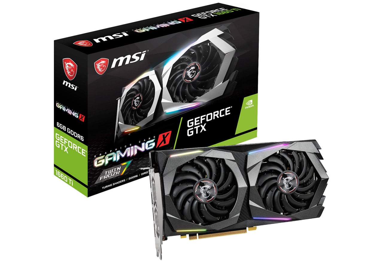 MSI GeForce GTX 1660 Ti GAMING X 返品保証あり