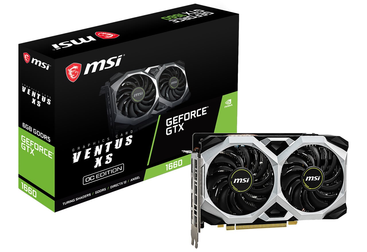 Geforce Gtx 1660 Ventus Xs 6g Oc Msi グラフィックボード Geforce Gtx 1660 株式会社アスク