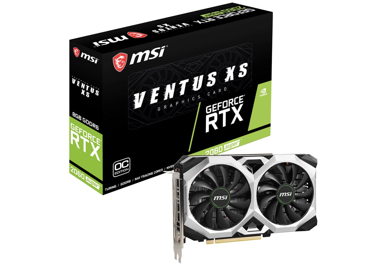 GeForce RTX 2060 SUPER VENTUS XS J OC | MSI グラフィックボード ...