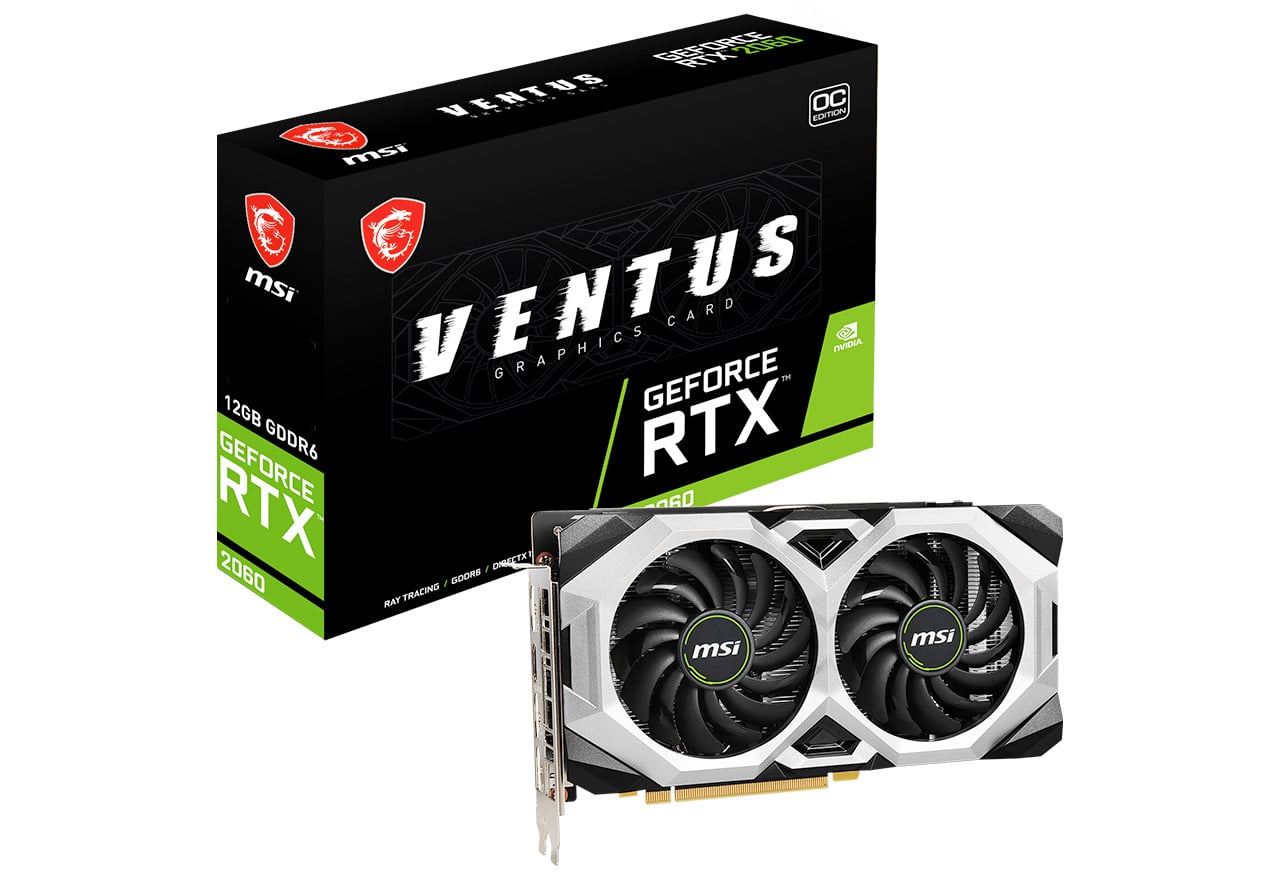 GeForce RTX 2060 VENTUS 12G OC | MSI グラフィックボード GeForce 