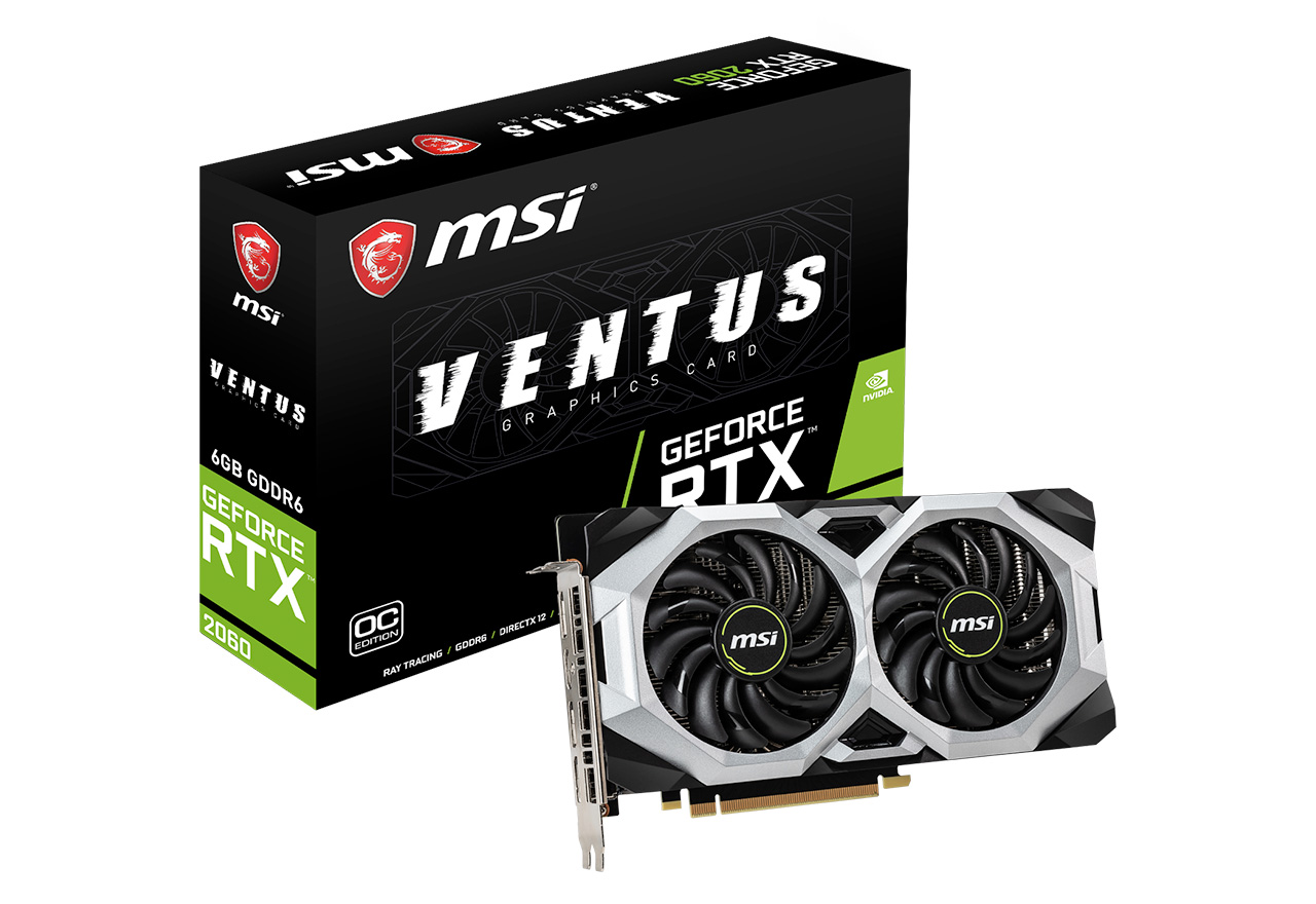 訳あり商品 white店MSI GeForce RTX 2060 VENTUS 6G OC グラフィック