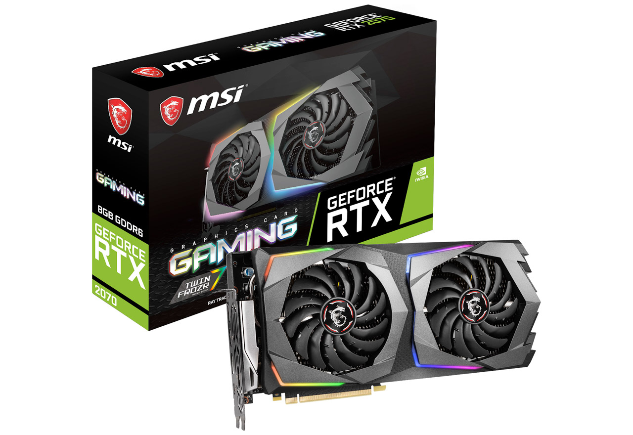 GeForce RTX 2070 GAMING 8G | MSI グラフィックボード GeForce RTX 