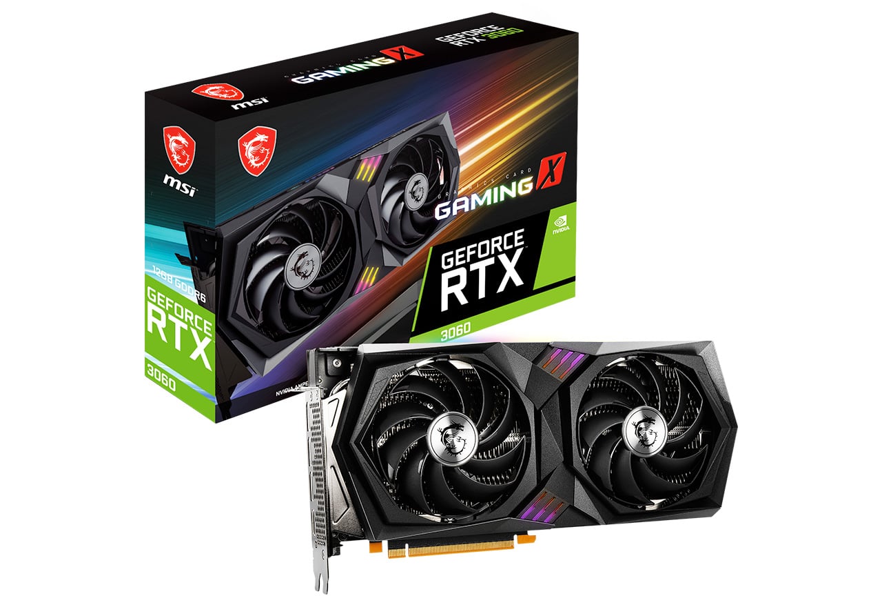 GeForce RTX 3060 GAMING X 12G | MSI グラフィックボード GeForce RTX