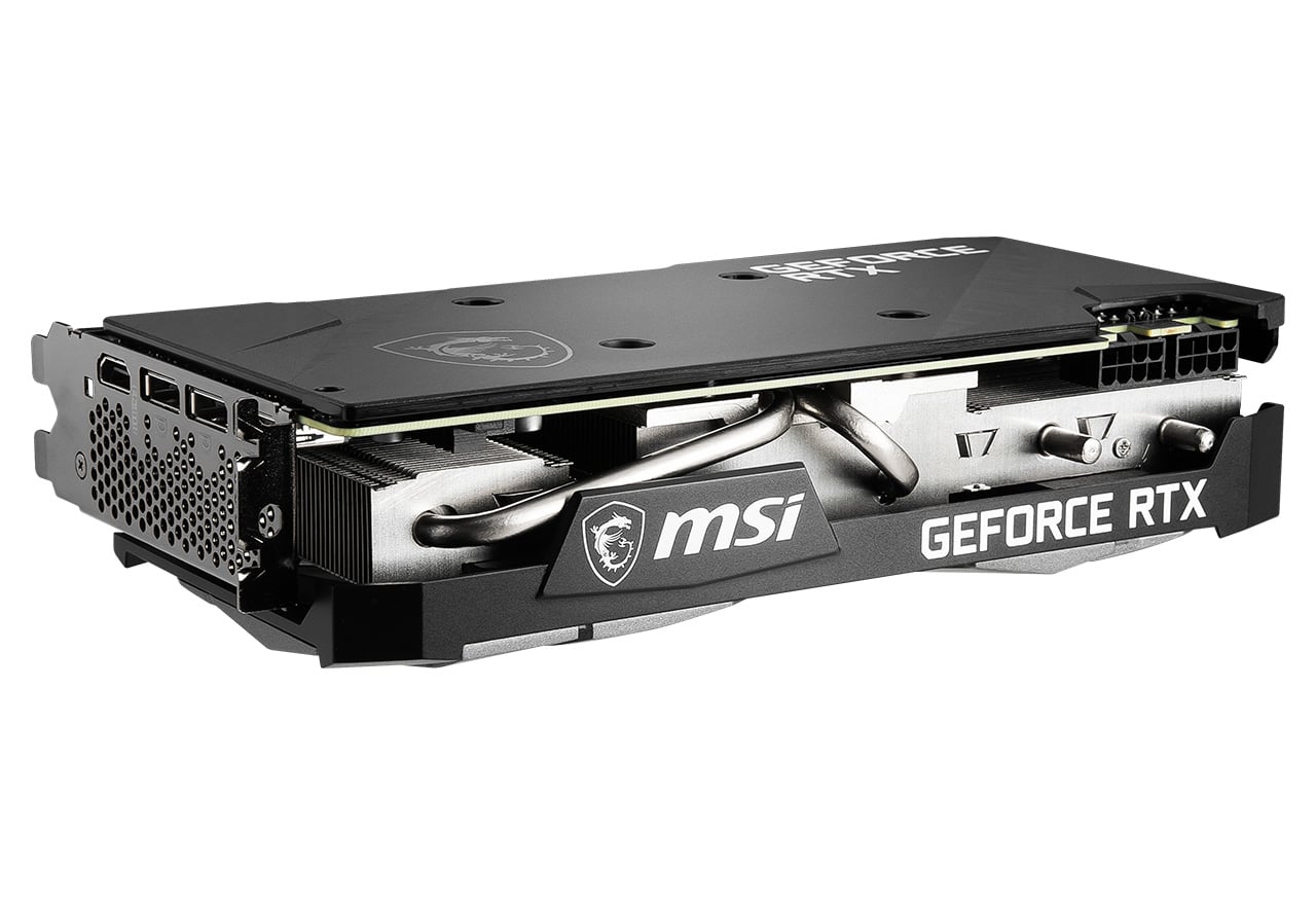 Carte Graphique MSI GeForce RTX 3060 Ti Ventus 2X 8G OC - 8 Go GDDR6 - Pour Gaming Et Création - Design Dual Fan