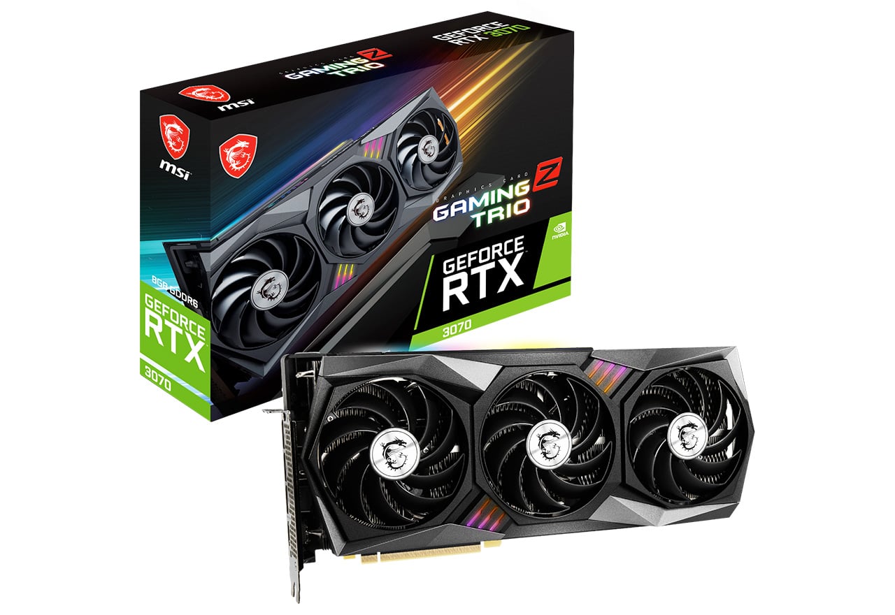 GeForce RTX 3070 GAMING Z TRIO | MSI グラフィックボード GeForce ...