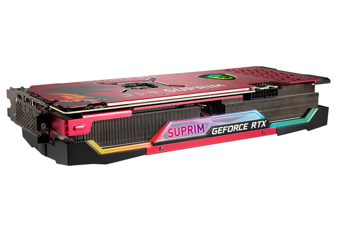 GeForce RTX 3070 SUPRIM SE 8G LHR x GODZILLA | MSI グラフィック