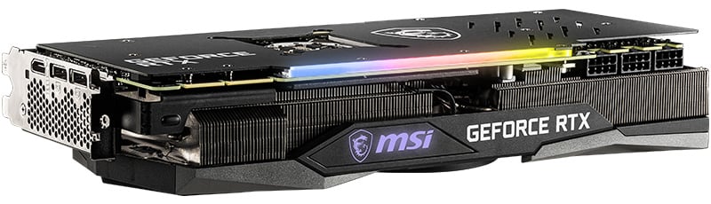 MSI GeForce RTX 3090 GAMING X TRIO 24G　②
